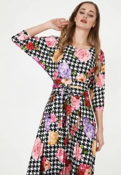 Madam-T KOMBINA - Robe Longue - Weiß Schwarz 11 Madam-T KOMBINA - Robe Longue - Weiß Schwarz -Madam-T Soldes 2022 00326c0d82f3479a98fad3bbaff444d7