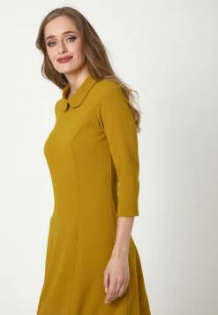 Madam-T Robe De Jour - Senf -Madam-T Soldes 2022 00649a5f0a4747d8a56ac66f015100d9