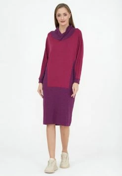 Madam-T DEKABRINA - Robe Pull - Pflaume