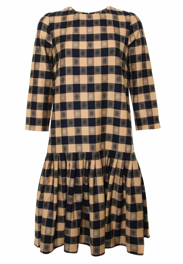 Madam-T OTTILIANA - Robe De Jour - Beige, Blau 8 Madam-T OTTILIANA - Robe De Jour - Beige, Blau – Image 8