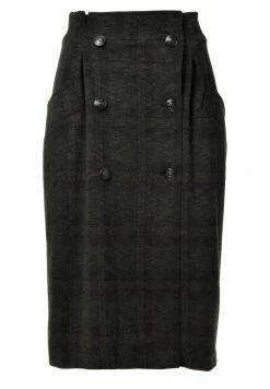 Madam-T ROCK NORMA - Jupe Portefeuille - Khaki 15 Madam-T ROCK NORMA - Jupe Portefeuille - Khaki -Madam-T Soldes 2022 011d6834020a4d318b2ecc52f4976090