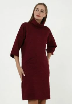 Madam-T PELAGEYA - Robe De Jour - Weinrot