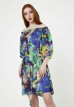 Madam-T GREENELLA - Robe De Jour - Multi Coloured 10 Madam-T GREENELLA - Robe De Jour - Multi Coloured -Madam-T Soldes 2022 01bc3677fb9a490d94b98396015a15ae