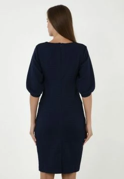 Madam-T KLEID AGARATA - Robe Fourreau - Blau -Madam-T Soldes 2022 021c7815abb04f8f93c1a3d65cf32101