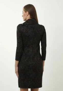 Madam-T MODERN - Robe Fourreau - Grau Weinrot -Madam-T Soldes 2022 02dcbde544e64474a512ea9401039712