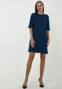 Madam-T MILANIA - Robe Pull - Aqua -Madam-T Soldes 2022 02f1fd116dfe4d5792728840d9e78444