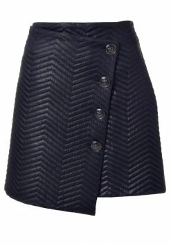 Madam-T BLOGA - Jupe Portefeuille - Dark Blue -Madam-T Soldes 2022 02f285ba5ffe4517a82df5f1ff32024c