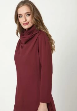Madam-T LEANES - Robe De Jour - Weinrot -Madam-T Soldes 2022 02f8d9f7514e47ca9f0ea9b3ce3929bf