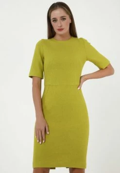 Madam-T TROPICANA - Robe Fourreau - Olive