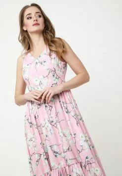 Madam-T FLORENTINA - Robe De Jour - Rosa Weiß -Madam-T Soldes 2022 0404e20eecb24425b7ad478fb366a566