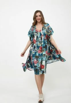 Madam-T Robe De Jour - Aqua Rot