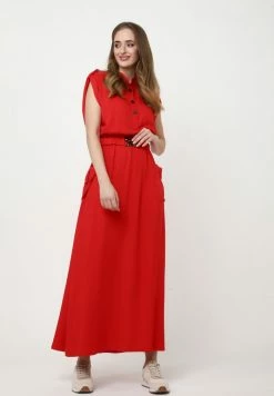 Madam-T LUSIA - Robe Longue - Rot