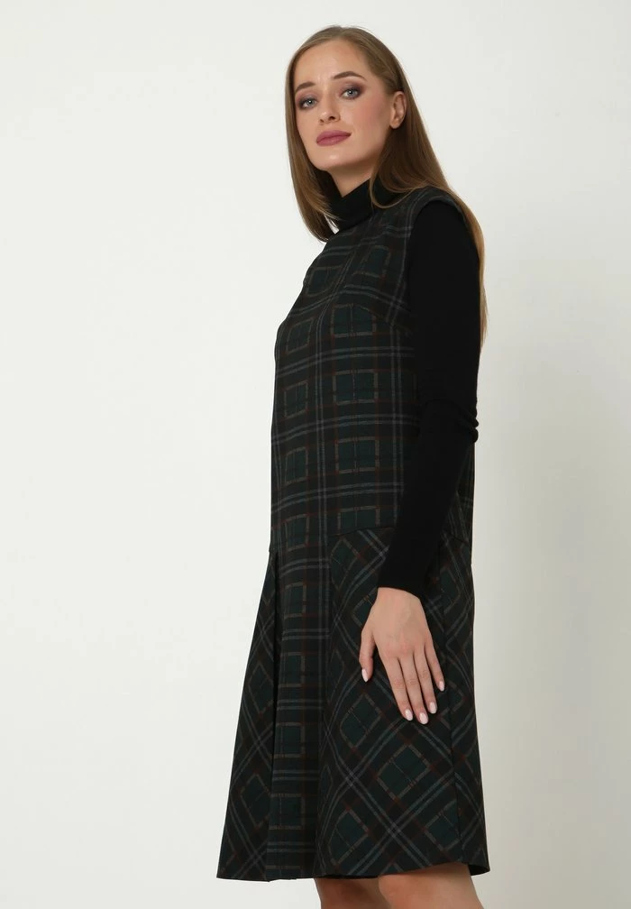 Madam-T GASCONA - Robe De Jour - Schwarz/grün 8 Madam-T GASCONA - Robe De Jour - Schwarz/grün – Image 8