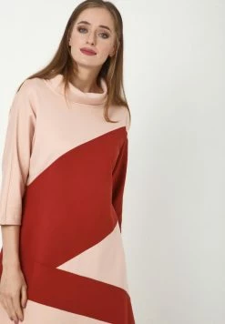 Madam-T SAYANA - Robe En Jersey - Pfirsich, Terrakotta -Madam-T Soldes 2022 0467601a8dd441c8b020f8abcfbf340e