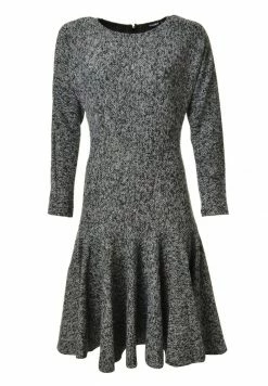 Madam-T SAMARA - Robe Pull - Grau, Silbrig -Madam-T Soldes 2022 04c725220224467e87af67ec41f9fa1e