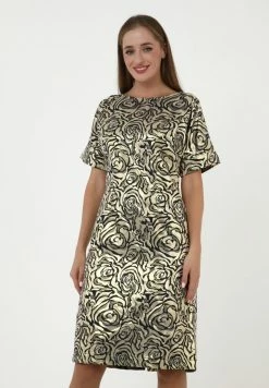 Madam-T JUDY - Robe De Soirée - Goldrute/blau