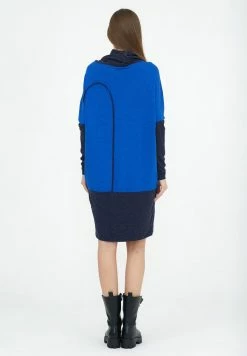 Madam-T MANARINA - Robe De Jour - Indigo/blau -Madam-T Soldes 2022 056f70a1b69945ceb9d348d9c8ab370a