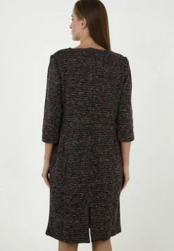 Madam-T RECANA - Robe Fourreau - Dunkelgrau Rot -Madam-T Soldes 2022 059ce5bb3e874c01a2ad2097f40bf27f