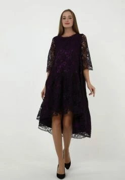 Madam-T EVA - Robe De Jour - Lila