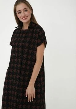 Madam-T ITELIA - Robe En Jersey - Schwarz, Rot -Madam-T Soldes 2022 0600c6b88dff4d278c2897fe6eac0a1f