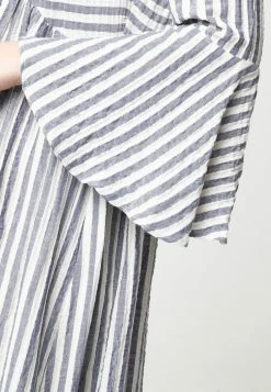 Madam-T Robe De Jour - Weiß, Blau -Madam-T Soldes 2022 069cae787e9540a1a0a11c1b7d21d70d