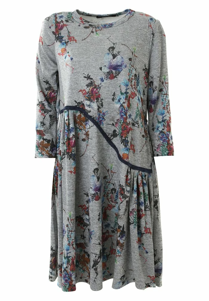 Madam-T Robe De Jour - Grau, Lila 9 Madam-T Robe De Jour - Grau, Lila – Image 9