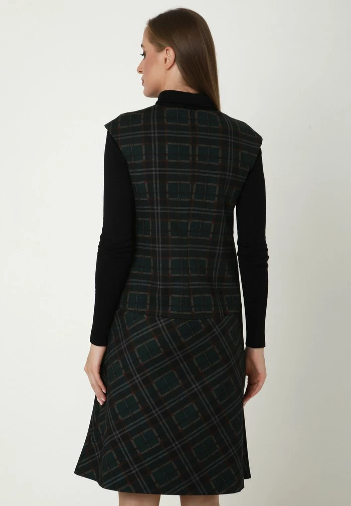 Madam-T GASCONA - Robe De Jour - Schwarz/grün 3 Madam-T GASCONA - Robe De Jour - Schwarz/grün – Image 3