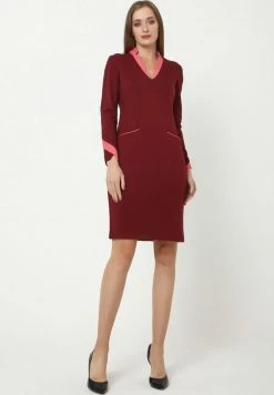 Madam-T Robe En Jersey - Weinrot 11 Madam-T Robe En Jersey - Weinrot -Madam-T Soldes 2022 081994c2215f40a2b34eebf63be5fce4