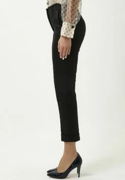 Madam-T MARIO - Pantalon Classique - Schwarz -Madam-T Soldes 2022 086a824ec09748c4b06249da069cf5ba