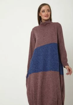 Madam-T Robe De Jour - Pink Indigo -Madam-T Soldes 2022 086b9d1557984e2f9b04df1142743abe