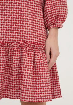 Madam-T FIKERA - Robe De Jour - Red -Madam-T Soldes 2022 08b4379d872e4311bd85a3a58967ed40