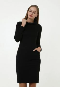 Madam-T PRIMADONNA - Robe Fourreau - Schwarz