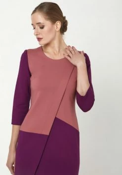 Madam-T ELMA - Robe En Jersey - Rosa, Lila -Madam-T Soldes 2022 0917238904a0415bb53dad60639a22ed