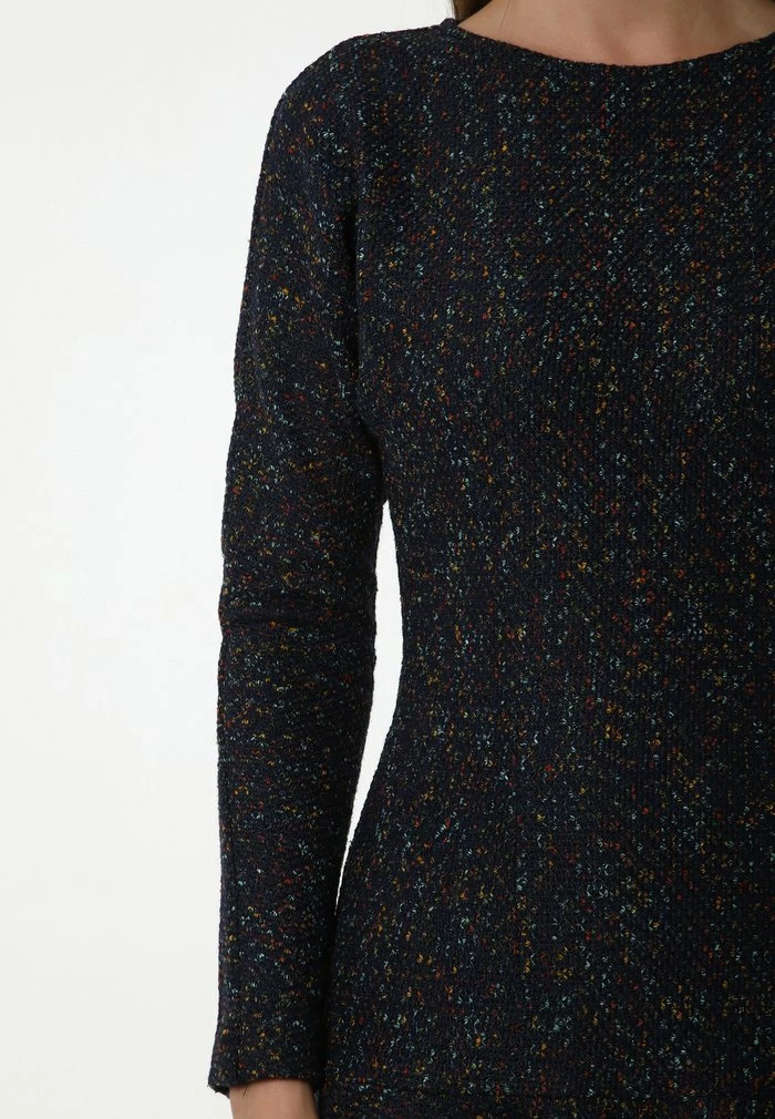 Madam-T SAMARA - Robe Pull - Blau/ingwer 4 Madam-T SAMARA - Robe Pull - Blau/ingwer – Image 4