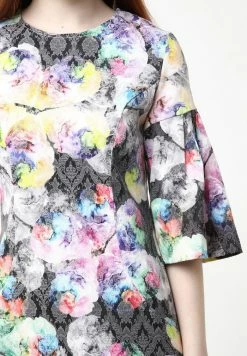 Madam-T DEGA - Robe Fourreau - Anthrazit, Flieder -Madam-T Soldes 2022 096326df51614ca7886e4c119b350c15