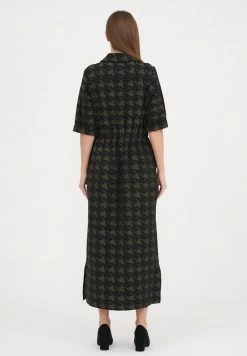 Madam-T ORSOLA - Robe Chemise - Schwarz/khaki -Madam-T Soldes 2022 097c99286f974ffba15c2d1370e2a598