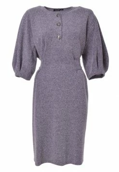 Madam-T BRUNILDA - Robe Fourreau - Blauddk / Lila -Madam-T Soldes 2022 09a768bafbe642fcb84ec4cee8078d54