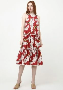 Madam-T LAZURINA - Robe De Jour - Rot Hellbraun -Madam-T Soldes 2022 09d2f8f9bc3d424cade85af3cb2920d1