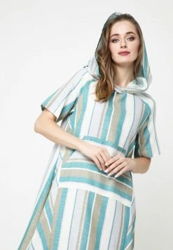 Madam-T KIRATA - Robe De Jour - Aqua, Khaki -Madam-T Soldes 2022 09fad14f3834474f92b96c68a076cbfd