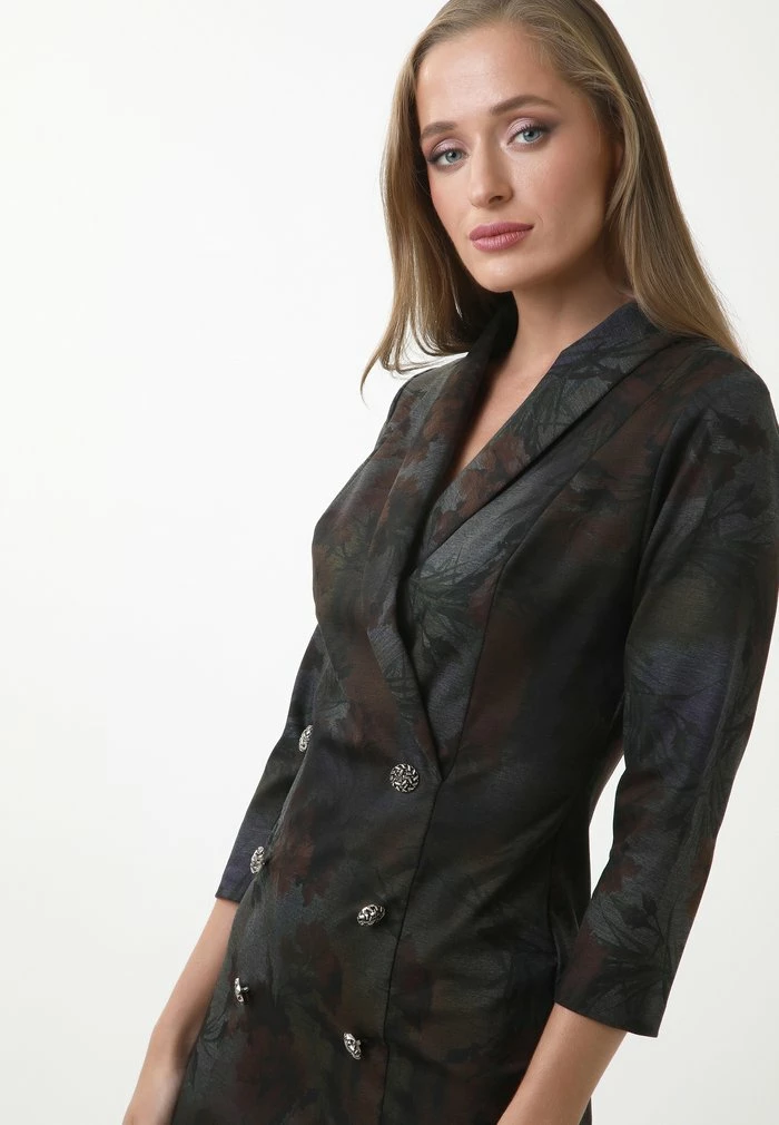 Madam-T KONTATA - Robe Fourreau - Grau/braun 6 Madam-T KONTATA - Robe Fourreau - Grau/braun – Image 6