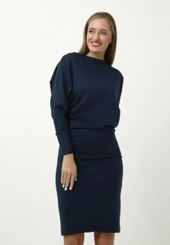 Madam-T GERA - Robe Fourreau - Blau