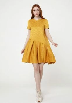 Madam-T Soldes 2022 31 Madam-T Robe De Jour - Sumpf