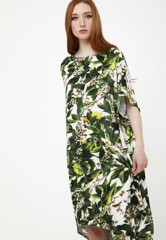 Madam-T Robe De Jour - Milchig Khaki 4 Madam-T Robe De Jour - Milchig Khaki – Image 4