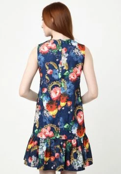 Madam-T GAISA - Robe De Jour - Blau, Goldrute 9 Madam-T GAISA - Robe De Jour - Blau, Goldrute -Madam-T Soldes 2022 0b2067ad73f54028b6a11f50128c26a0