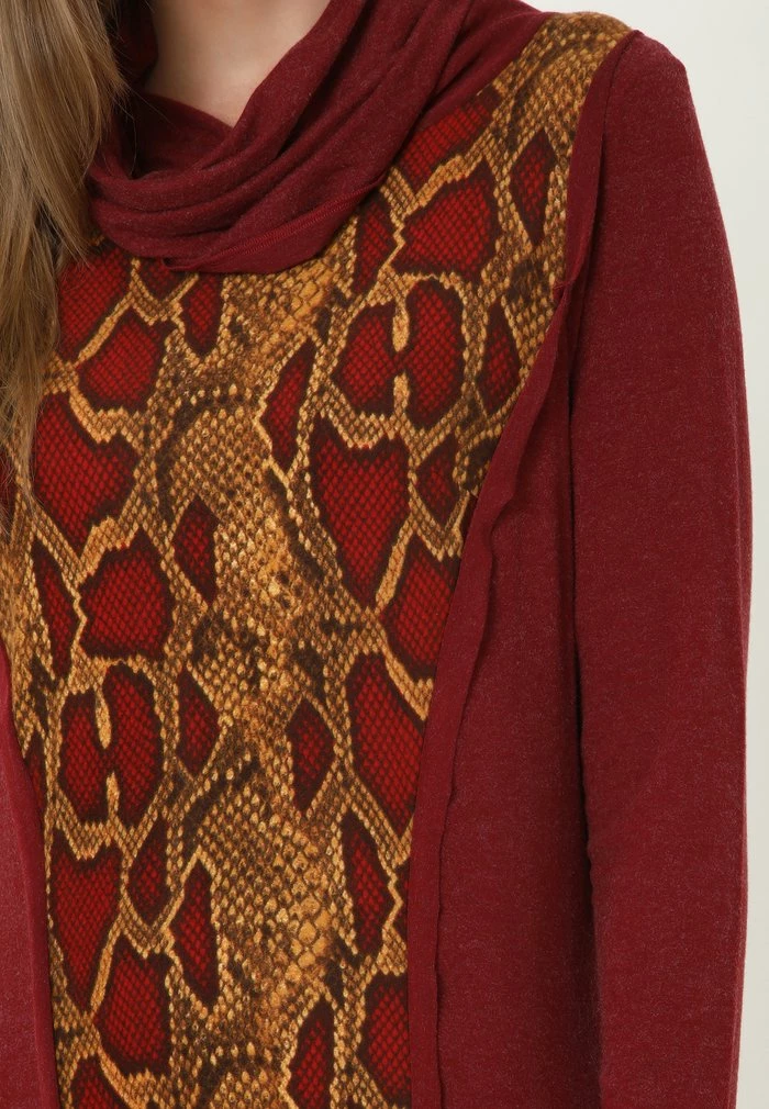 Madam-T LIANA - Robe Pull - Weinrot 5 Madam-T LIANA - Robe Pull - Weinrot – Image 5