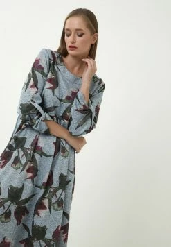 Madam-T Robe De Jour - Hellblau, Grün -Madam-T Soldes 2022 0b68144fda4b445895dae2948ebf0b92