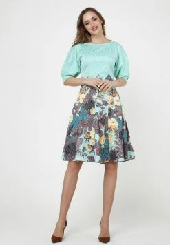 Madam-T Robe De Jour - Aqua Gelb