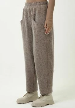 Madam-T HOSE RENE - Pantalon De Survêtement - Brown -Madam-T Soldes 2022 0b8fbe42d09d45f997f623df786b5544