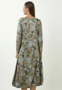 Madam-T Robe Longue - Oliv, Grau -Madam-T Soldes 2022 0bd3bd0bca904737b4ed8dabb15c3476