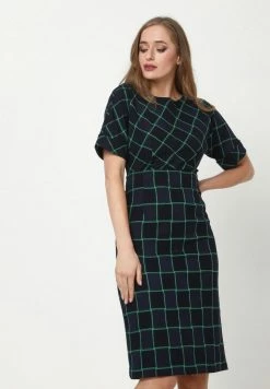 Madam-T ALTEA - Robe En Jersey - Blau Grün